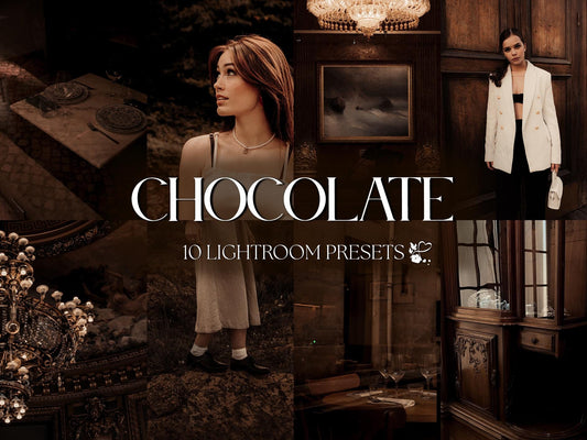 10 Chocolate LIGHTROOM Presets Mobile & Desktop