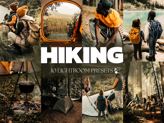 10 Hiking LIGHTROOM Presets Mobile & Desktop