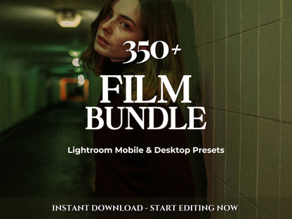 350+ FILM-Inspired Lightroom Preset BUNDLE