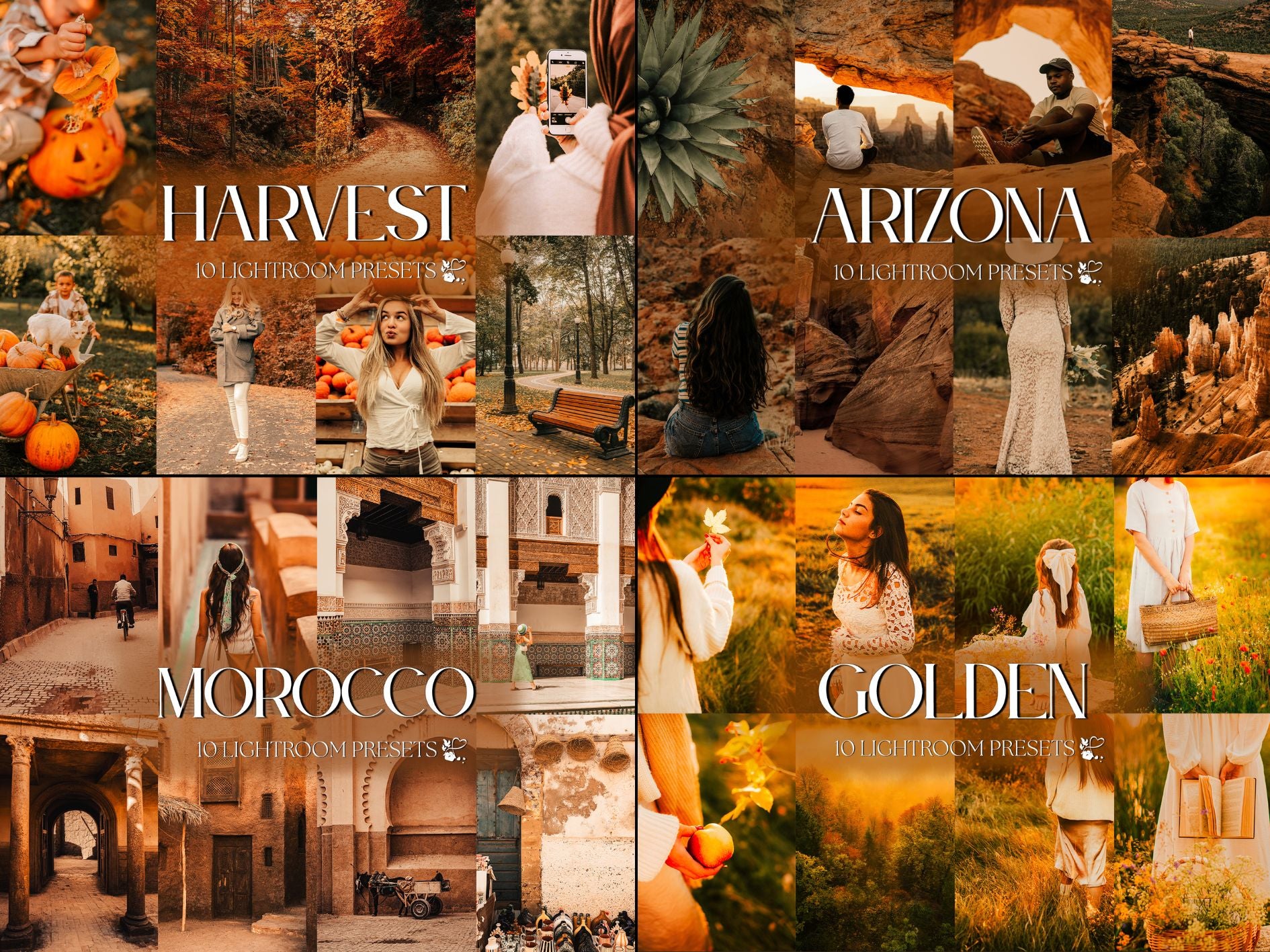 Golden Hour Preset Bundle