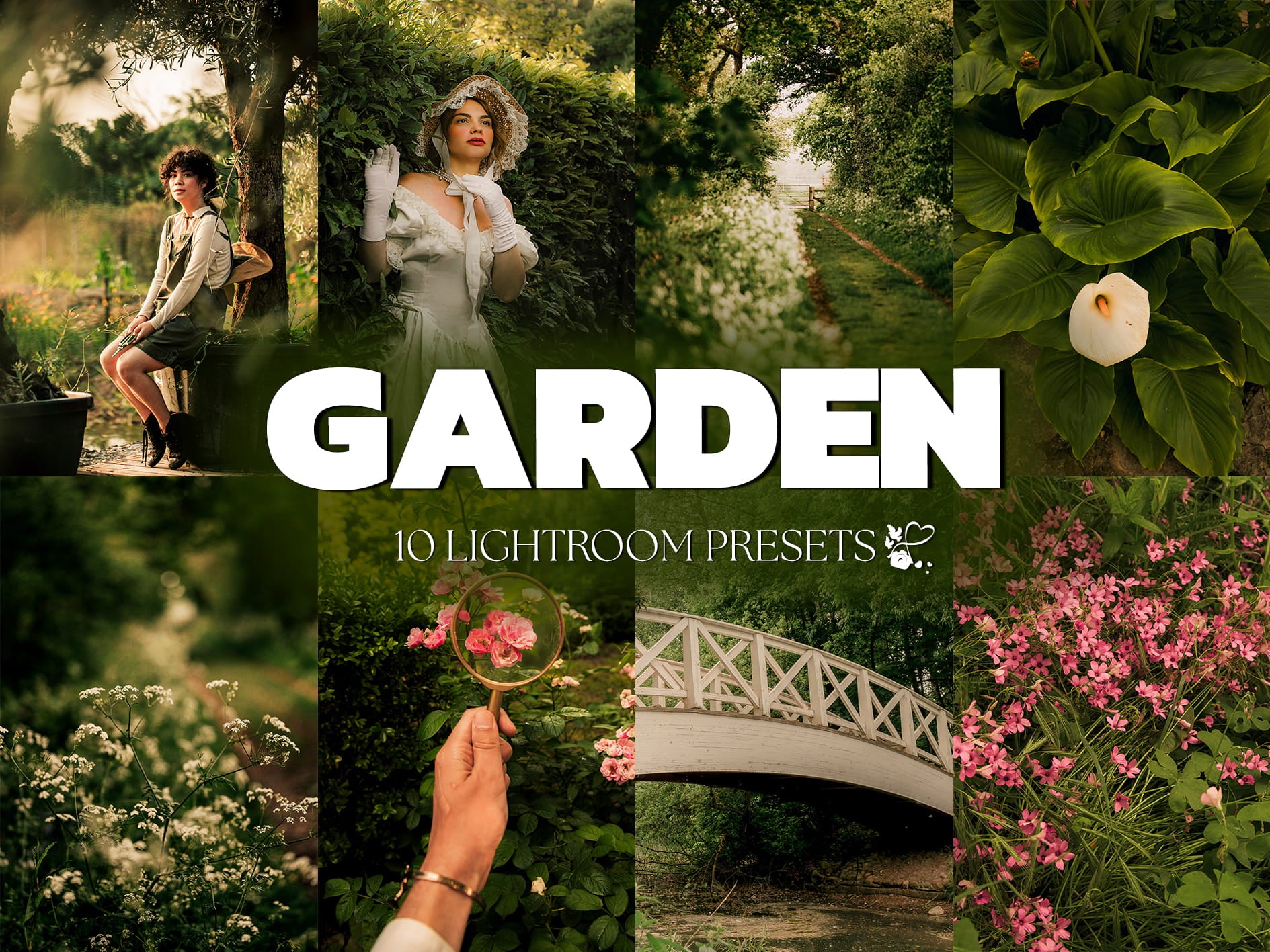 10 Garden LIGHTROOM Presets Mobile & Desktop