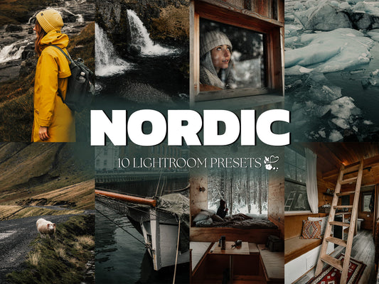 10 Nordic LIGHTROOM Presets Mobile & Desktop