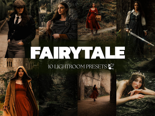 10 Fairytale LIGHTROOM Presets Mobile & Desktop