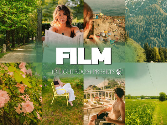10 Film LIGHTROOM Presets Mobile & Desktop