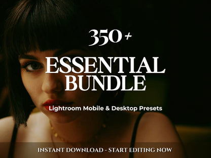 350+ ESSENTIAL Lightroom Preset BUNDLE