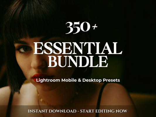 350+ ESSENTIAL Lightroom Preset BUNDLE