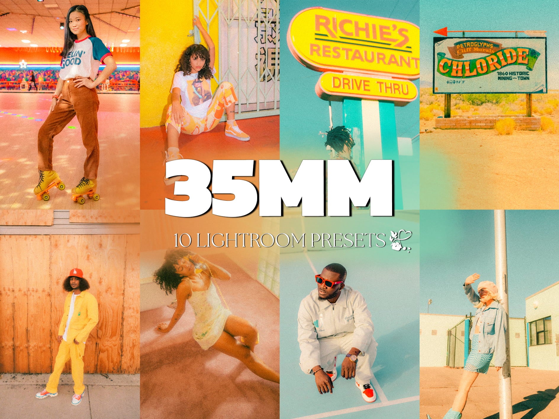 10 35mm LIGHTROOM Presets Mobile & Desktop