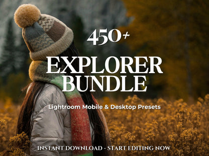 450+ EXPLORER Lightroom Preset BUNDLE