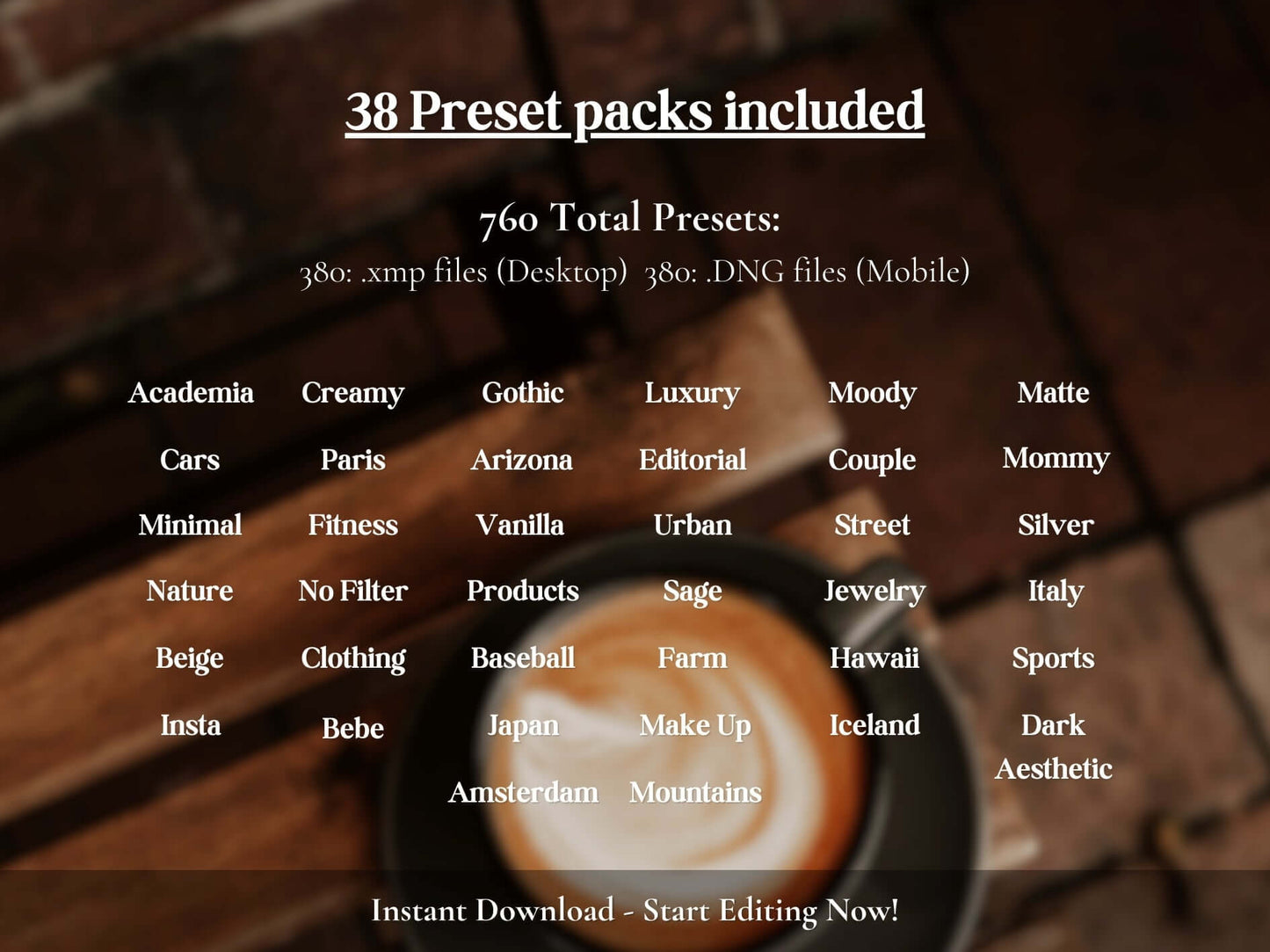 750+ INFLUENCER Lightroom Preset Bundle