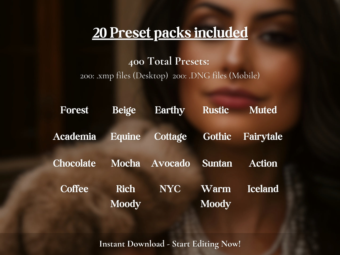 350+ EARTHY Lightroom Preset BUNDLE