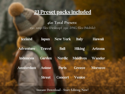 450+ EXPLORER Lightroom Preset BUNDLE