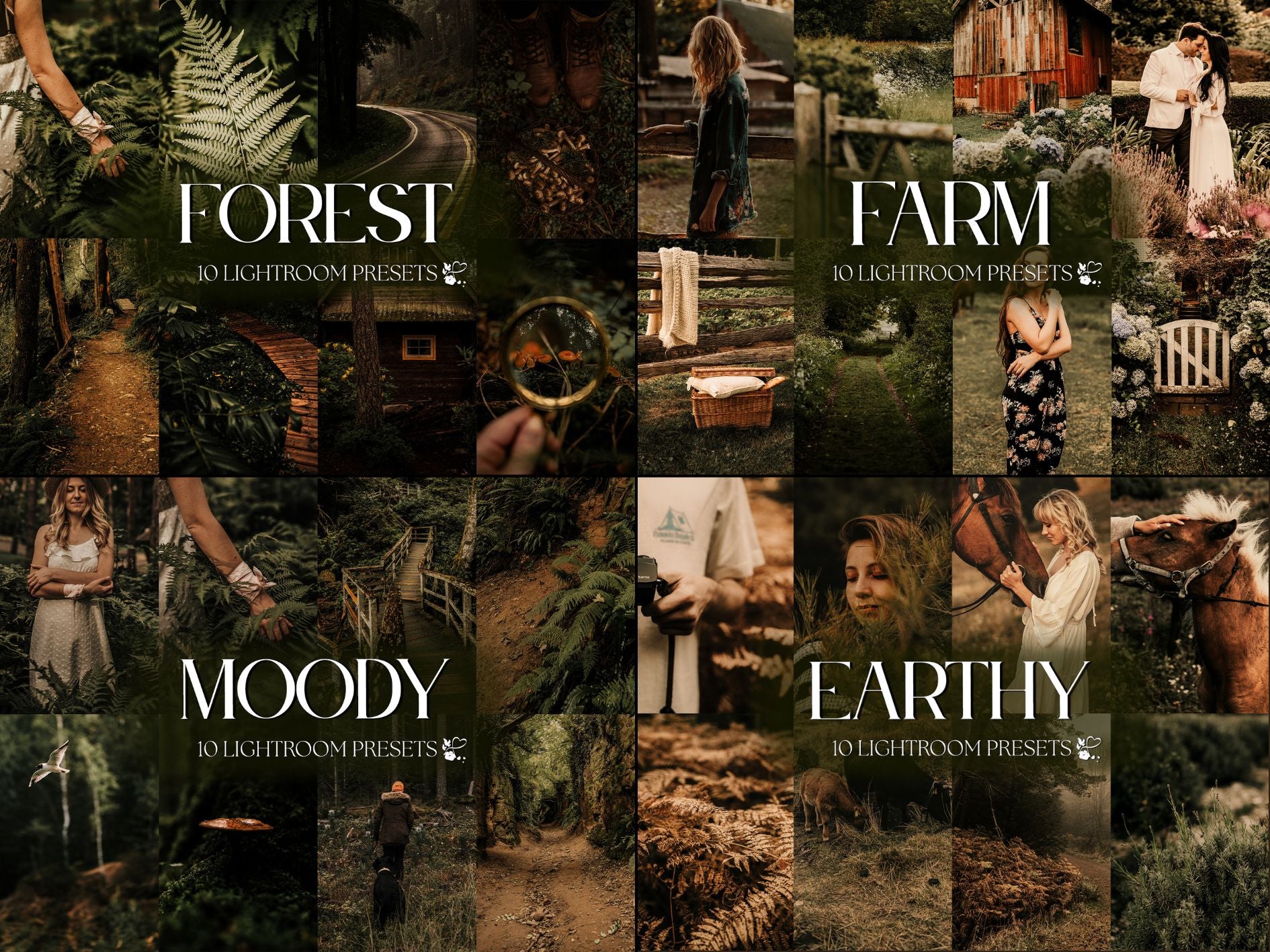 Dark Green Preset Bundle