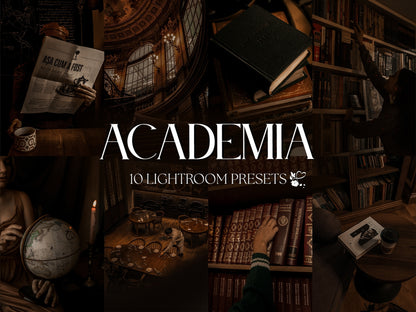 350+ ACADEMIA-Inspired Lightroom Preset BUNDLE