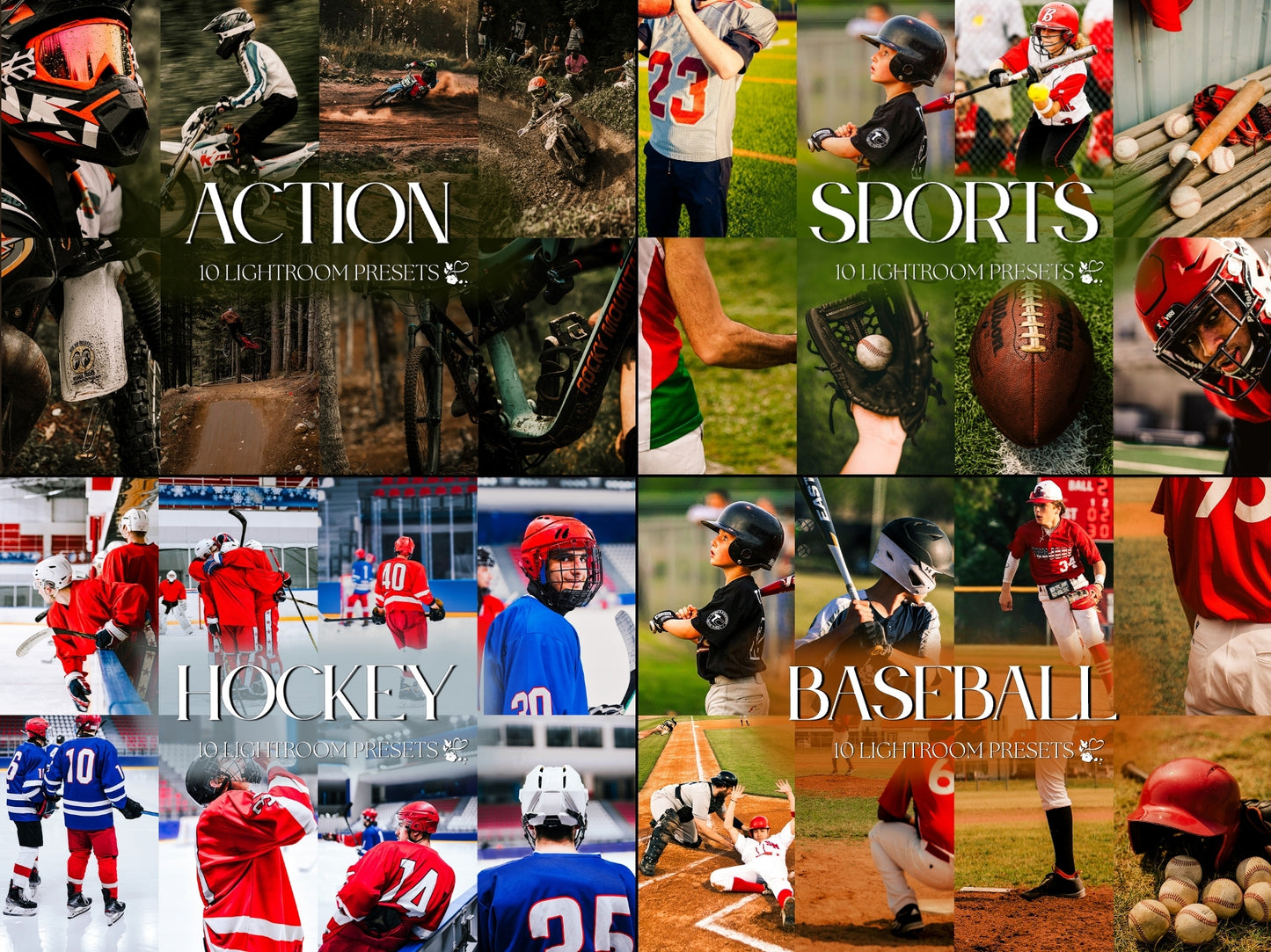 200+ SPORTS Lightroom Preset BUNDLE