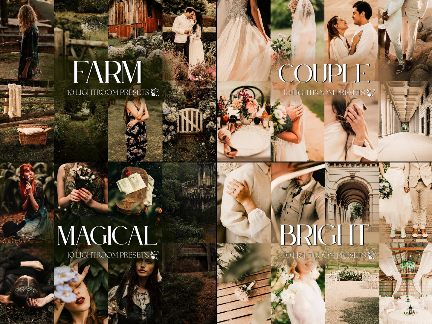350+ WEDDING PHOTOGRAPHY Lightroom Preset BUNDLE
