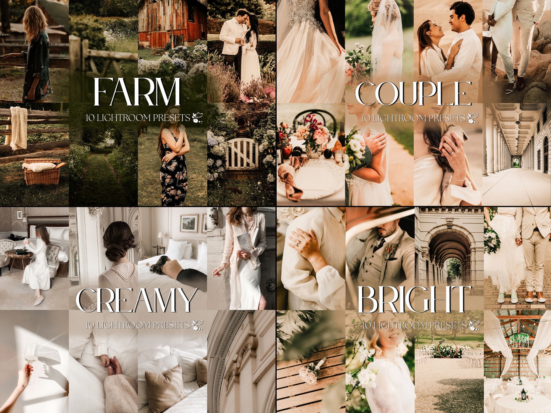 Boho Wedding Preset Bundle