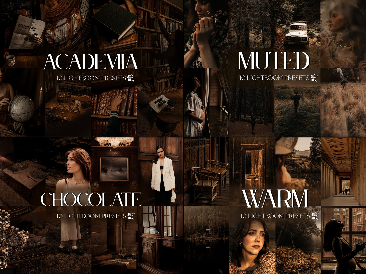 350+ ACADEMIA-Inspired Lightroom Preset BUNDLE