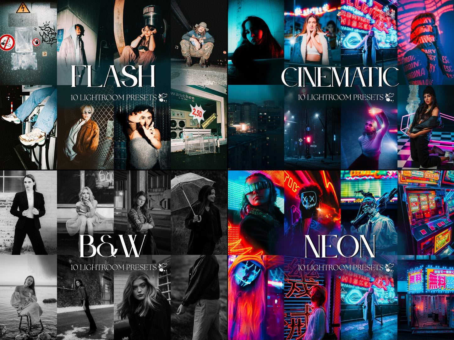 350+ FILM-Inspired Lightroom Preset BUNDLE