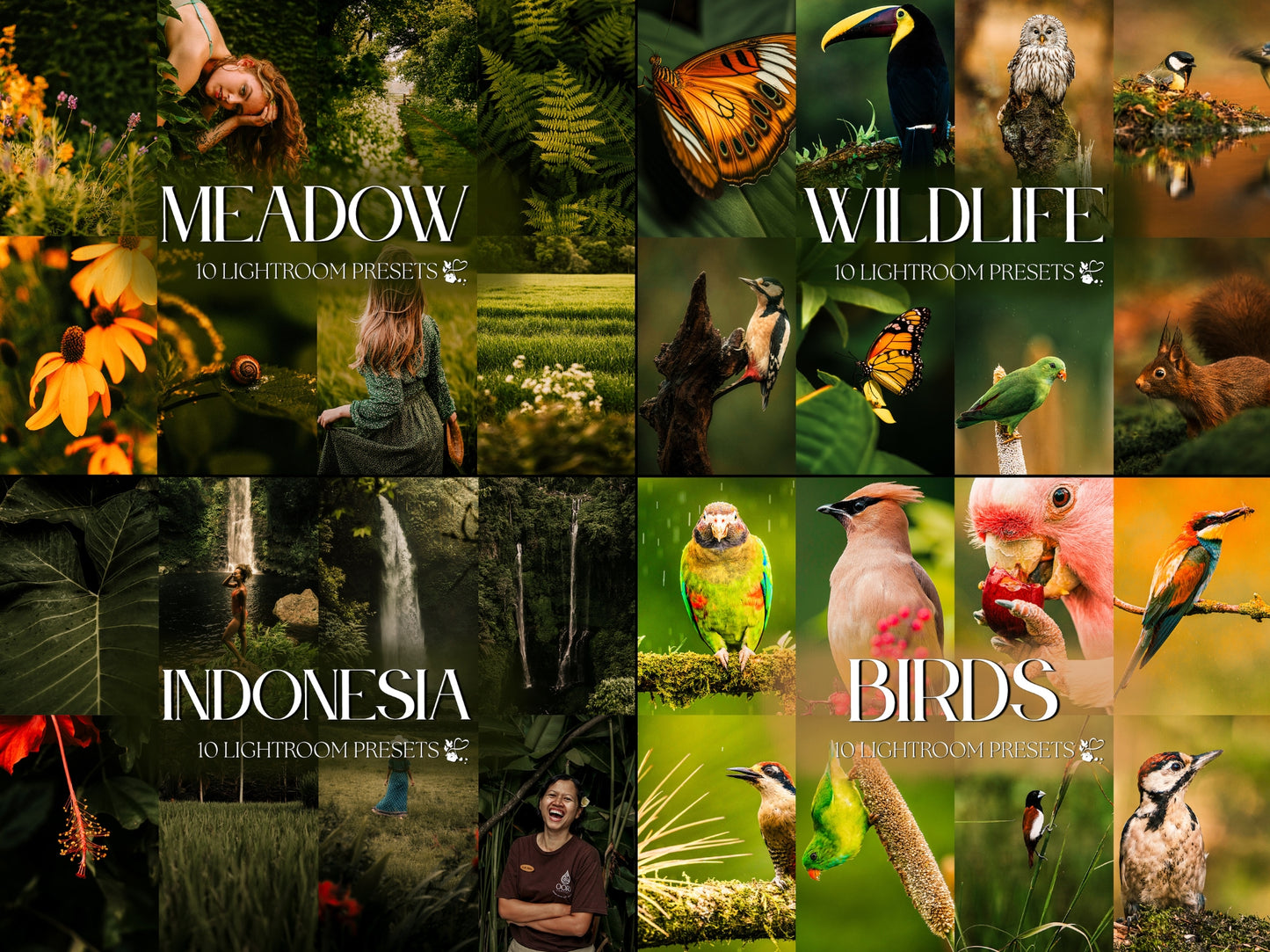 500+ NATURE Lightroom Preset BUNDLE