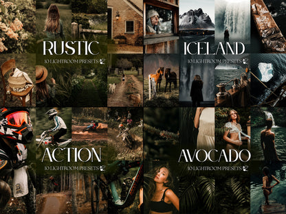 350+ EARTHY Lightroom Preset BUNDLE