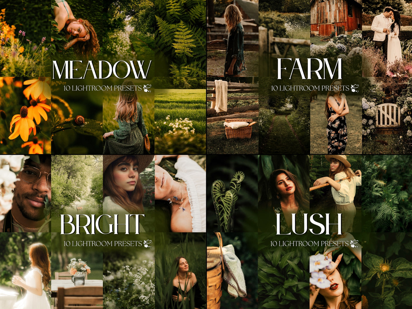 700+ NATURAL Lightroom Preset BUNDLE