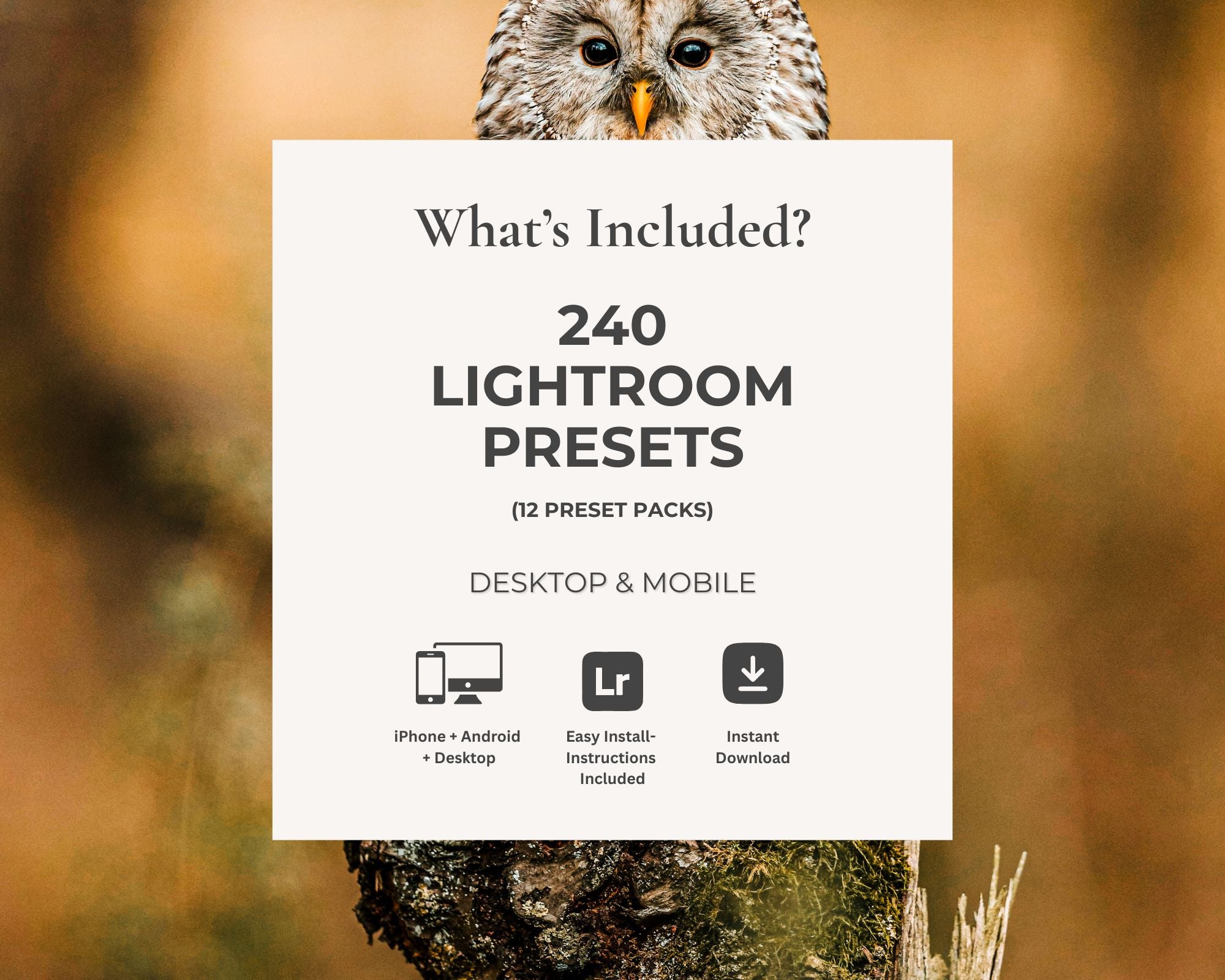 Wildlife & Birds Preset Bundle