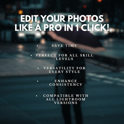 10 Street LIGHTROOM Presets Mobile & Desktop