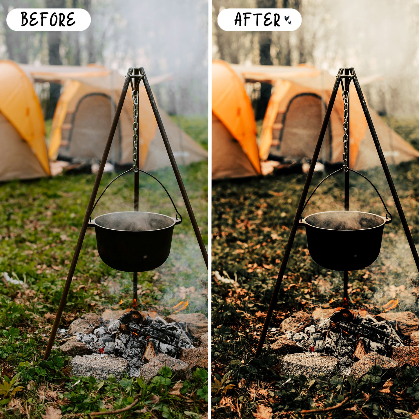 10 Hiking LIGHTROOM Presets Mobile & Desktop