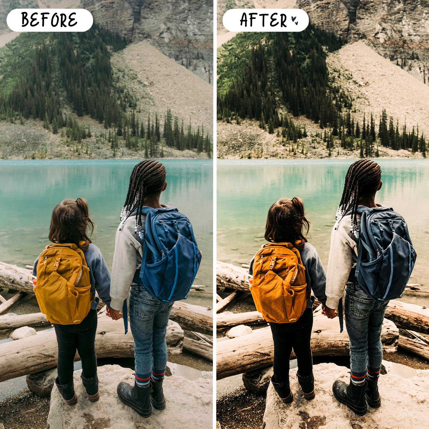10 Hiking LIGHTROOM Presets Mobile & Desktop