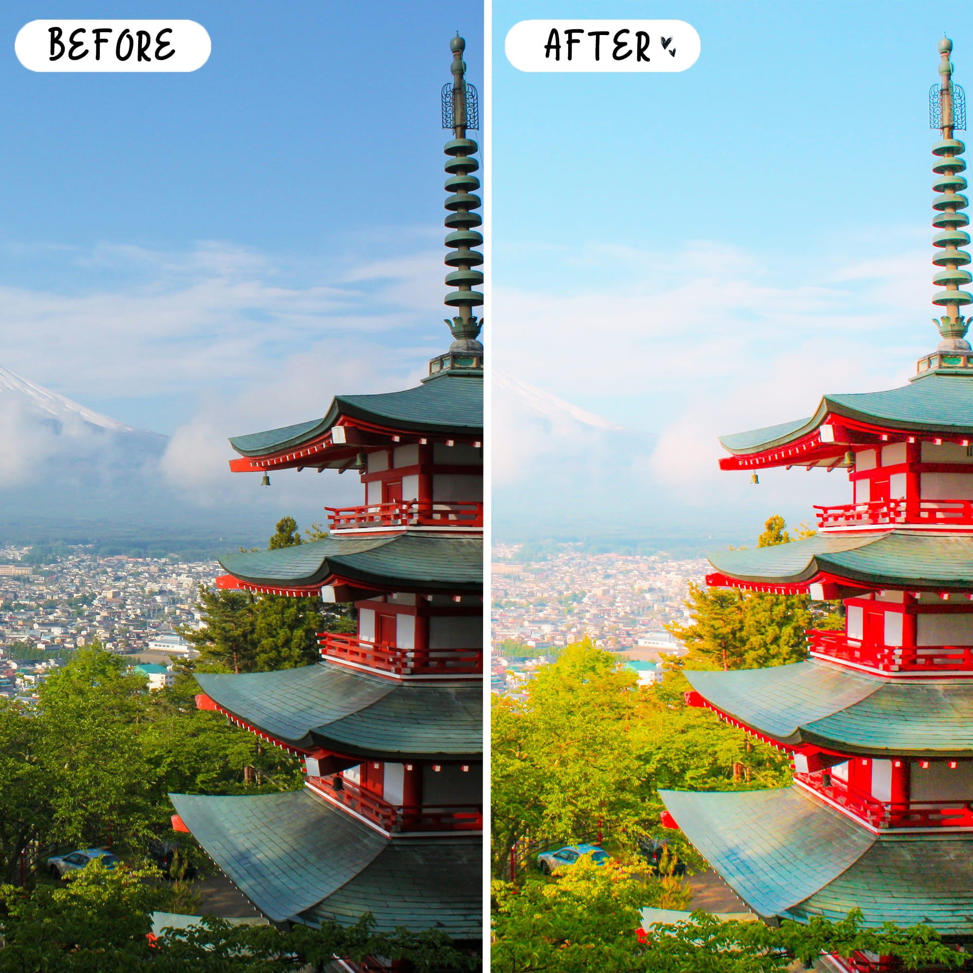 10 Anime LIGHTROOM Presets Mobile & Desktop