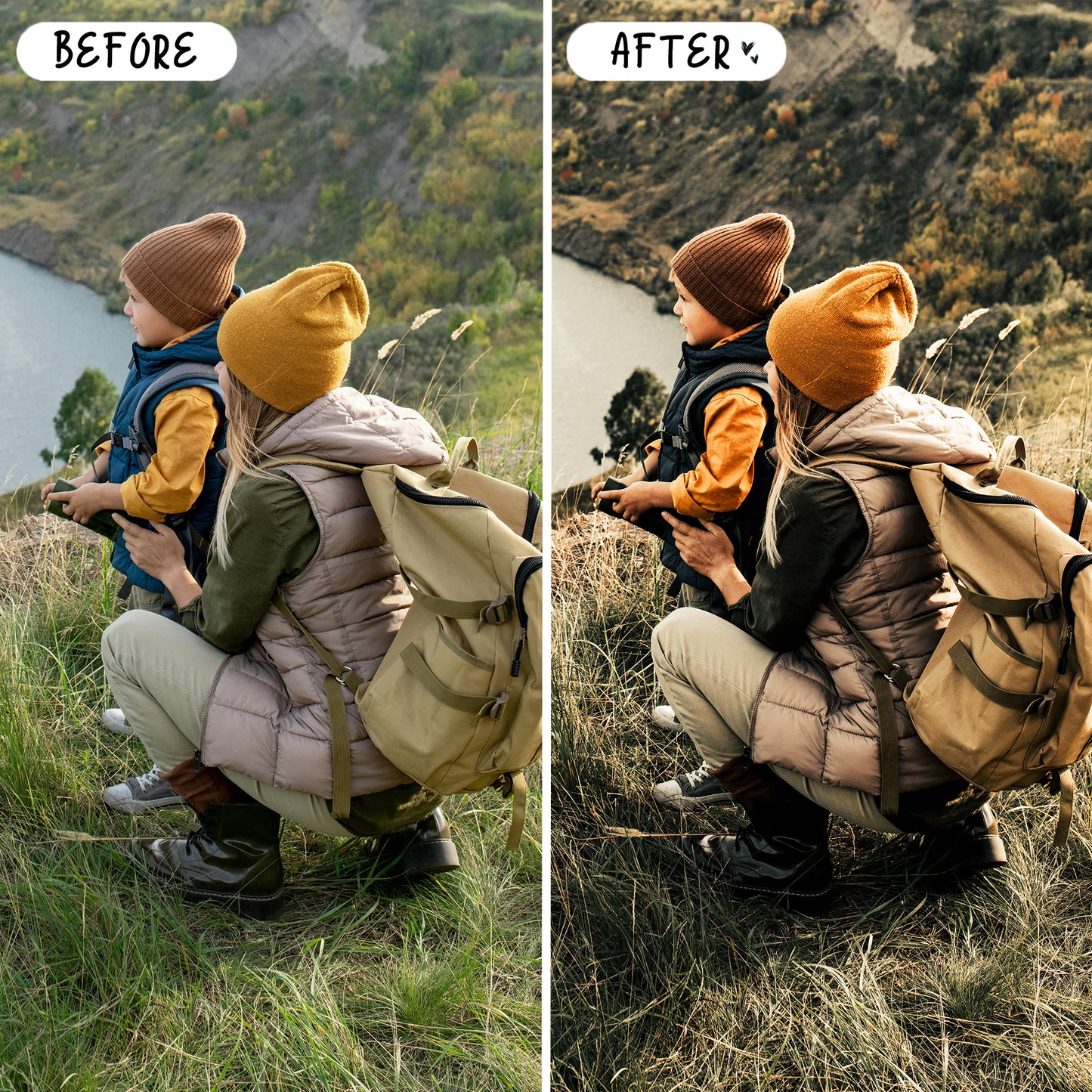 10 Hiking LIGHTROOM Presets Mobile & Desktop