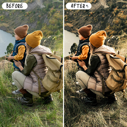 10 Hiking LIGHTROOM Presets Mobile & Desktop