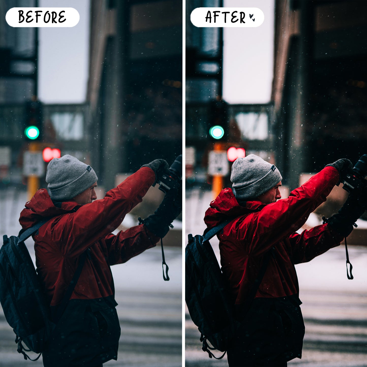 10 Street LIGHTROOM Presets Mobile & Desktop