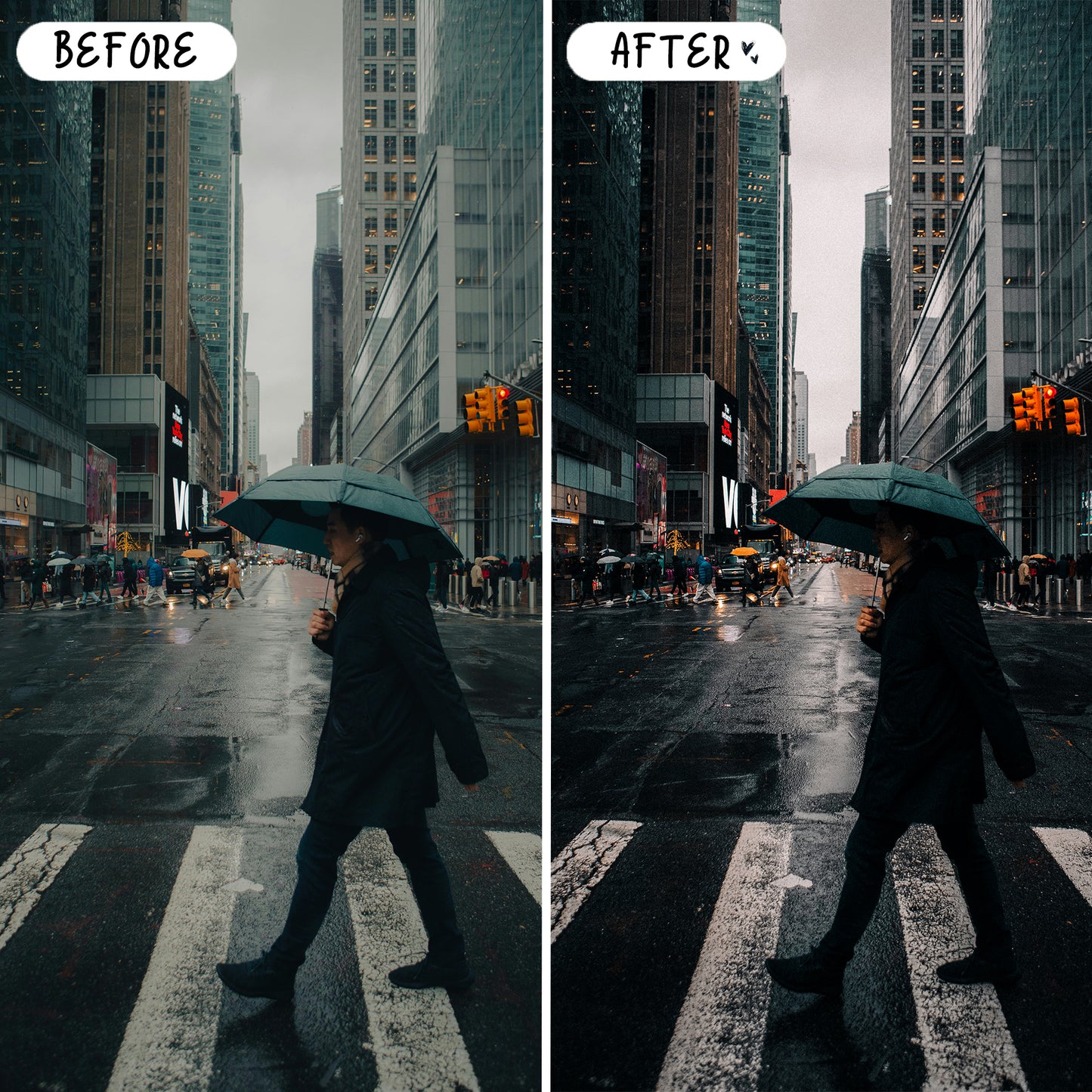 10 Street LIGHTROOM Presets Mobile & Desktop