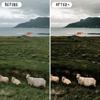 10 Iceland LIGHTROOM Presets Mobile & Desktop