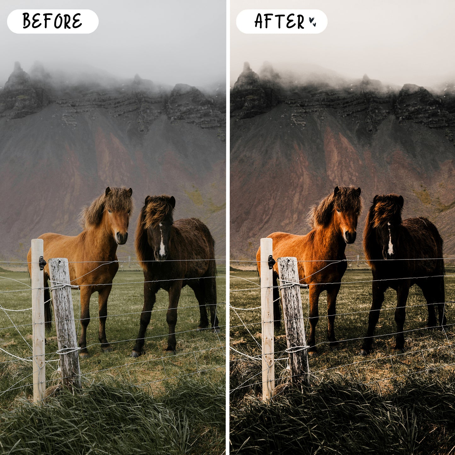 10 Iceland LIGHTROOM Presets Mobile & Desktop