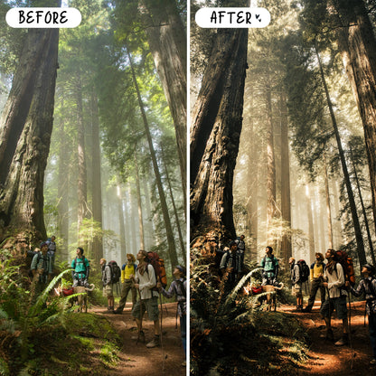 10 Hiking LIGHTROOM Presets Mobile & Desktop
