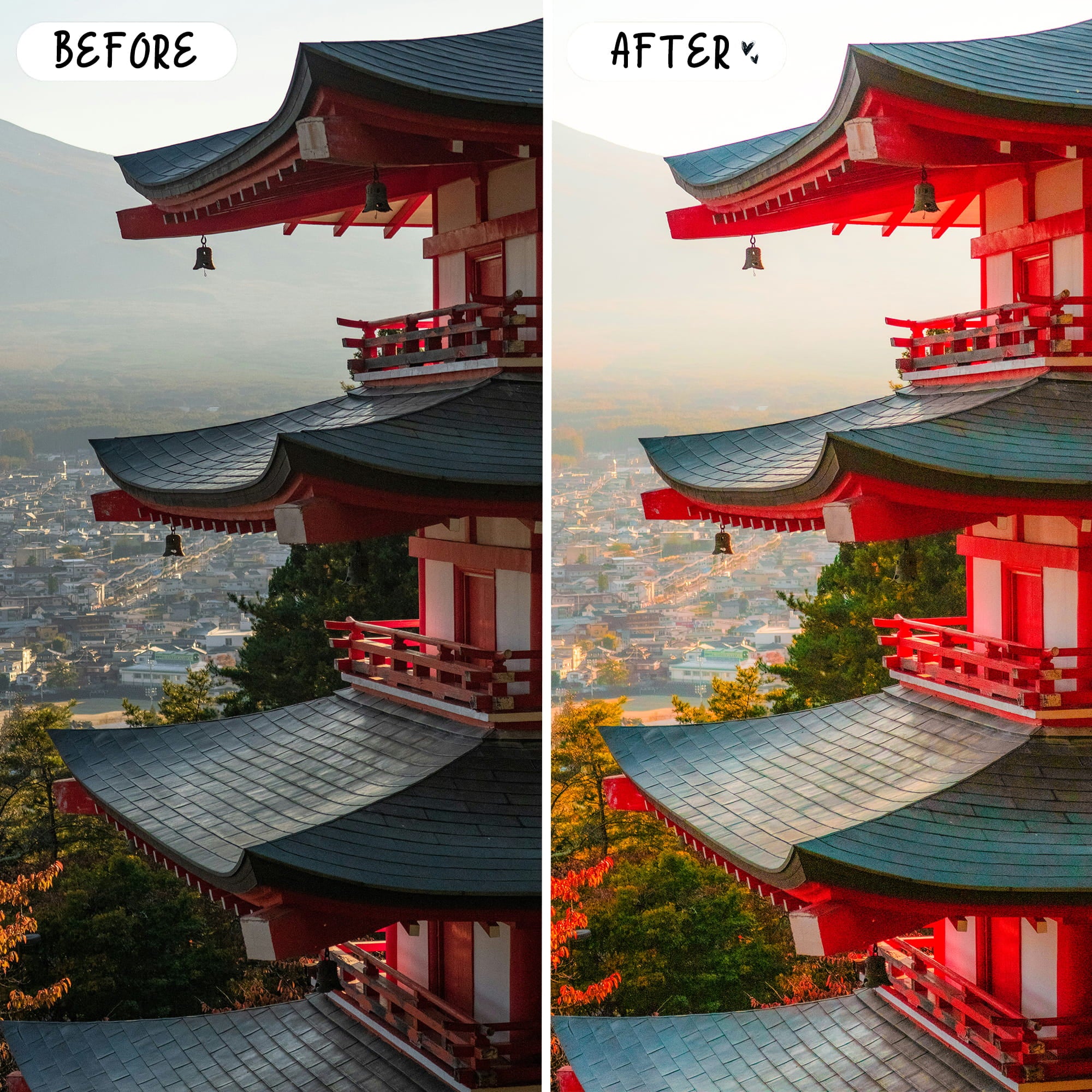 10 Anime LIGHTROOM Presets Mobile & Desktop