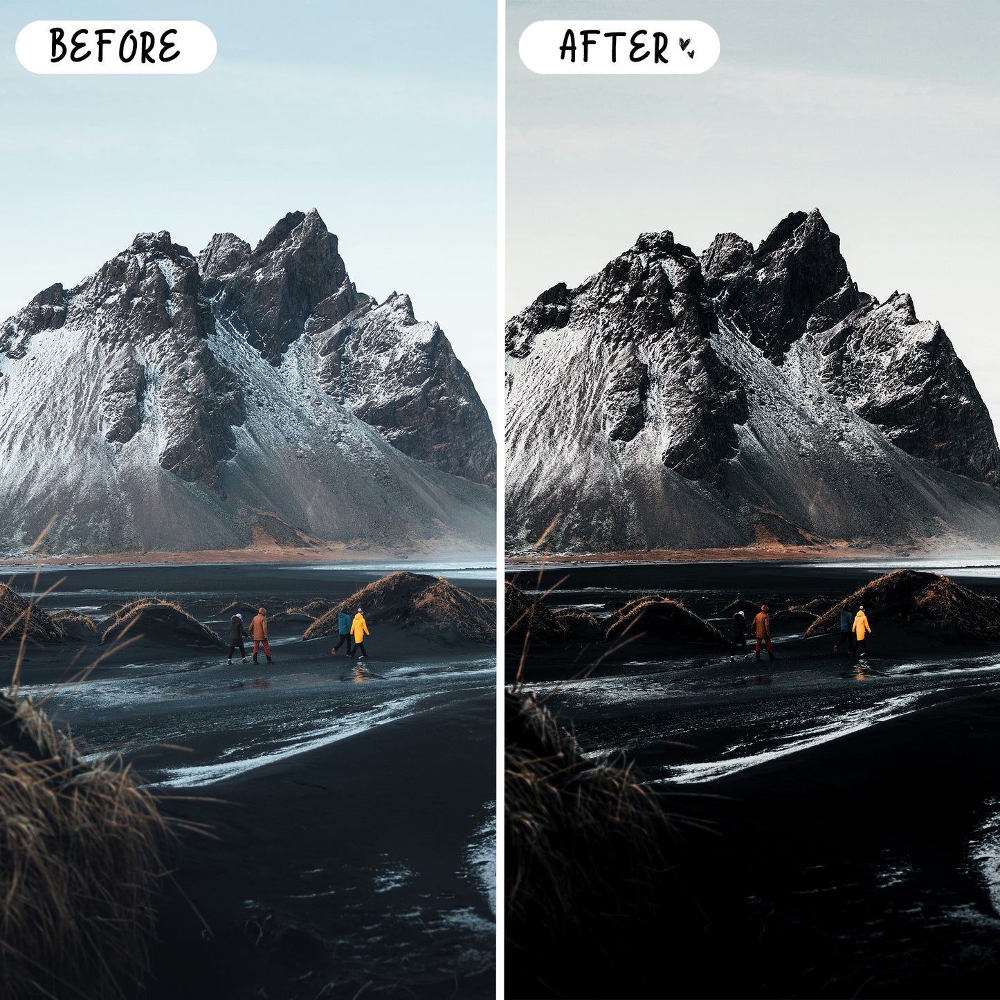 10 Iceland LIGHTROOM Presets Mobile & Desktop