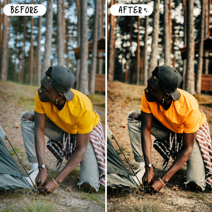 10 Hiking LIGHTROOM Presets Mobile & Desktop