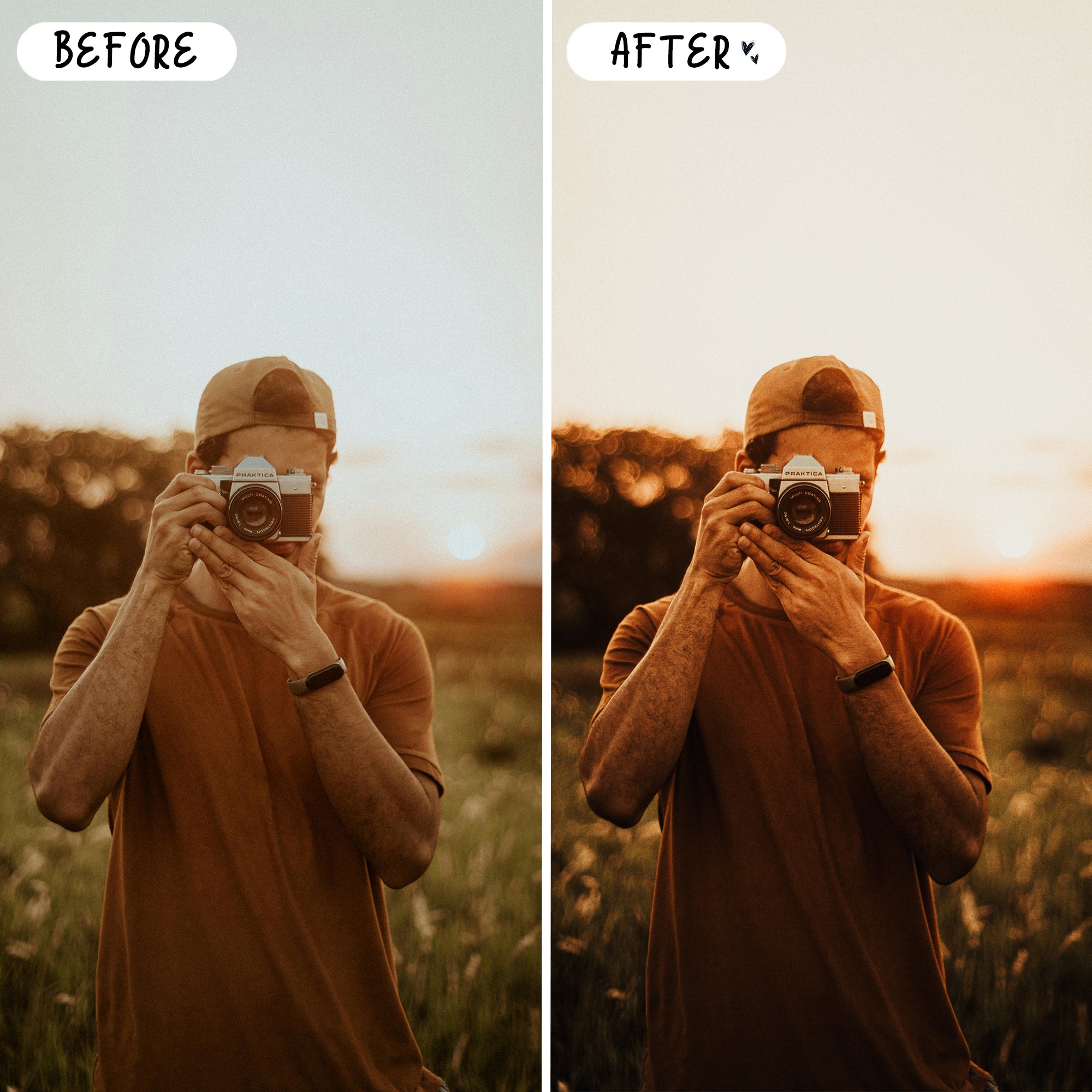 Golden Hour Preset Bundle