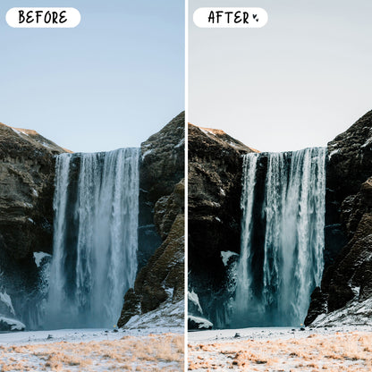 10 Iceland LIGHTROOM Presets Mobile & Desktop