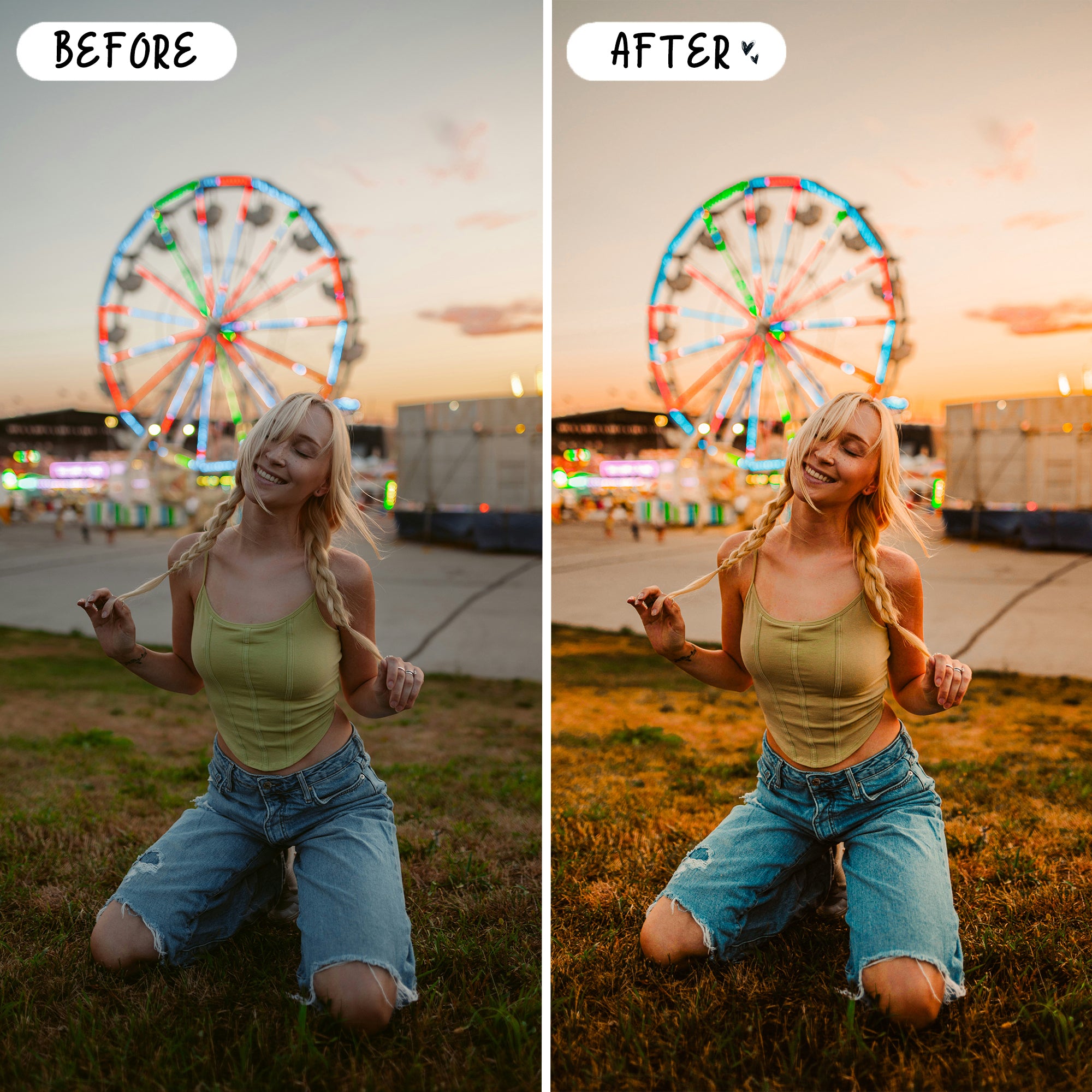 Golden Hour Preset Bundle