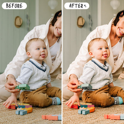 10 Baby LIGHTROOM Presets Mobile & Desktop