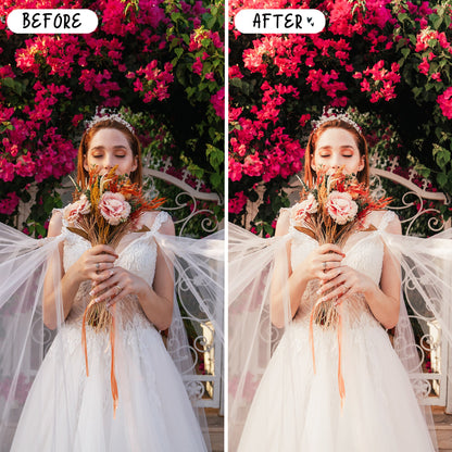 10 Bridal LIGHTROOM Presets Mobile & Desktop