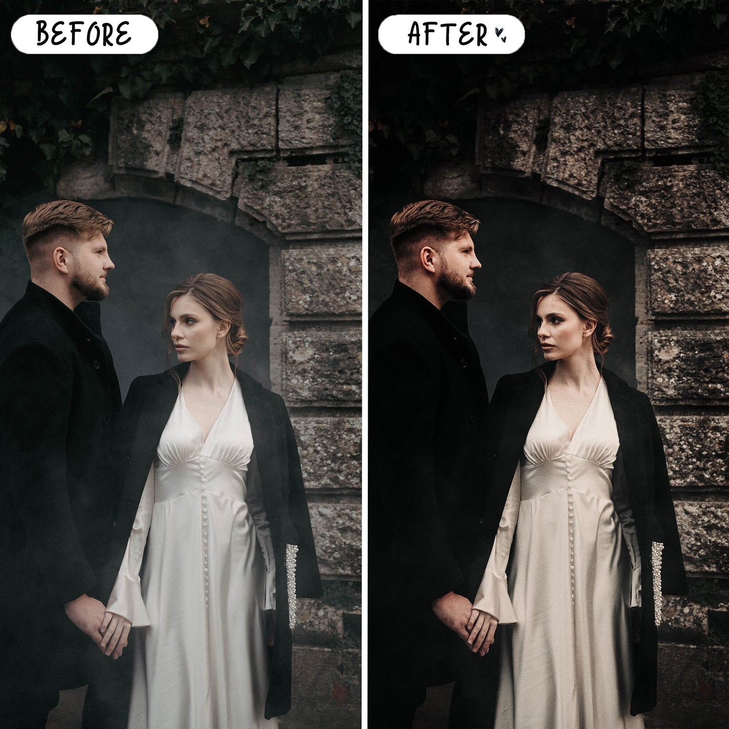 10 Gothic LIGHTROOM Presets Mobile & Desktop