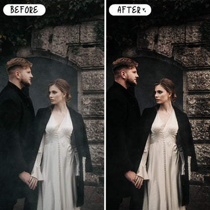 10 Gothic LIGHTROOM Presets Mobile & Desktop