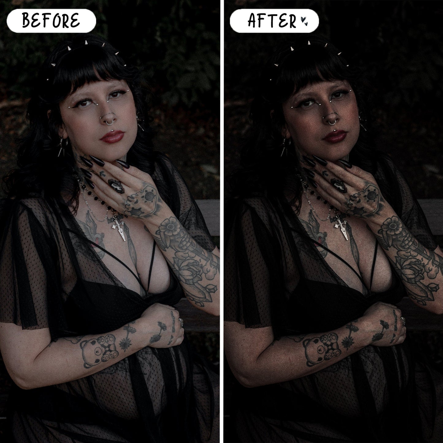 10 Gothic LIGHTROOM Presets Mobile & Desktop