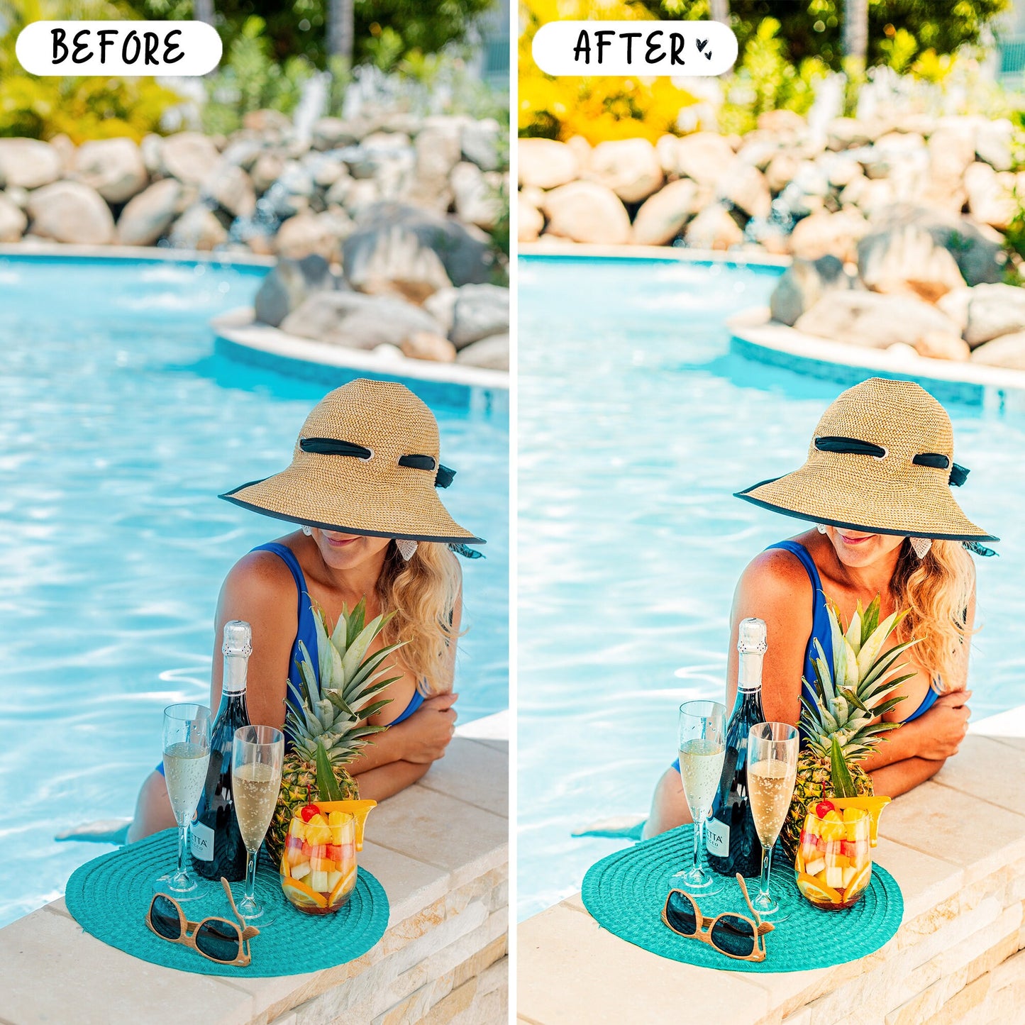10 Summer LIGHTROOM Presets Mobile & Desktop
