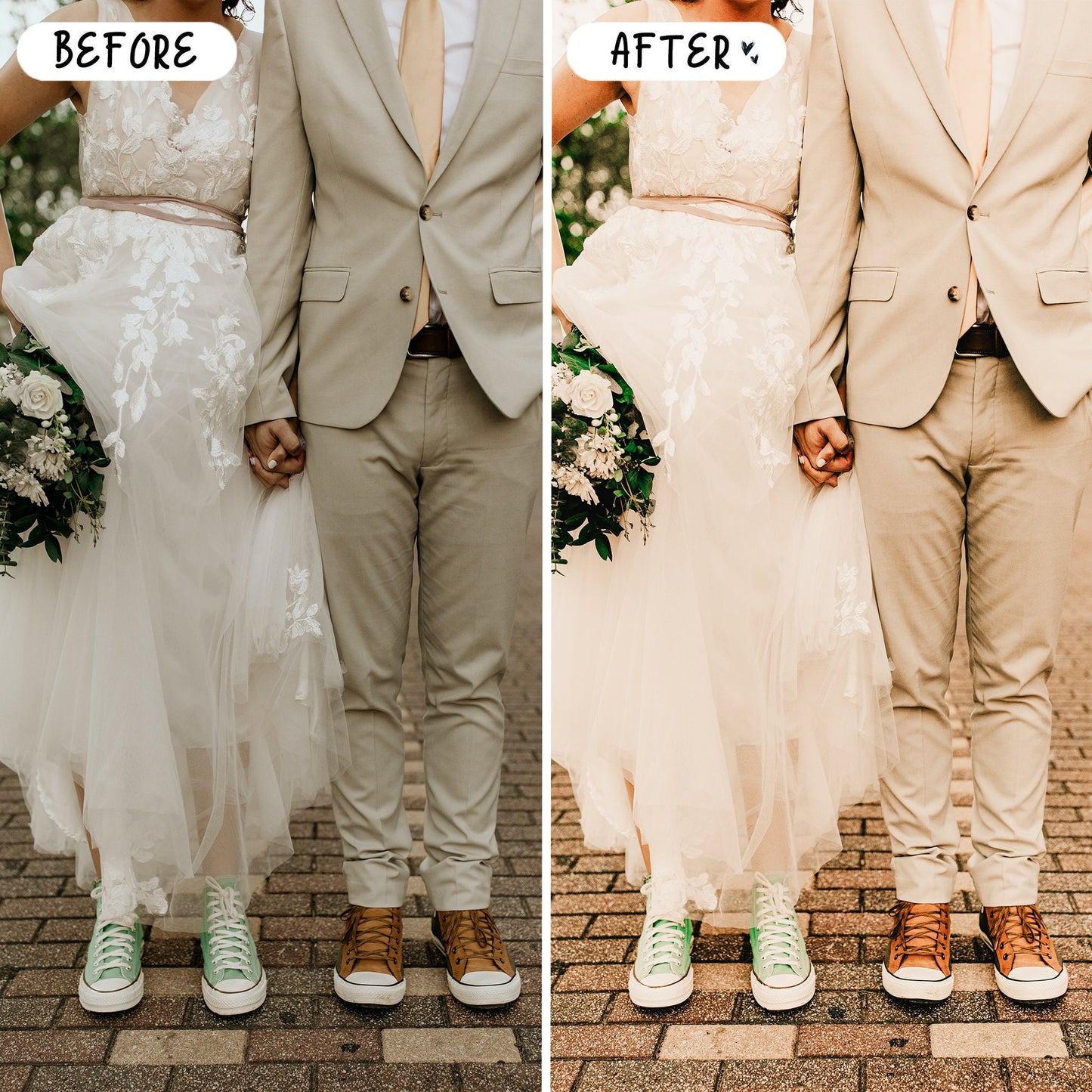10 Bright Wedding LIGHTROOM Presets Mobile & Desktop